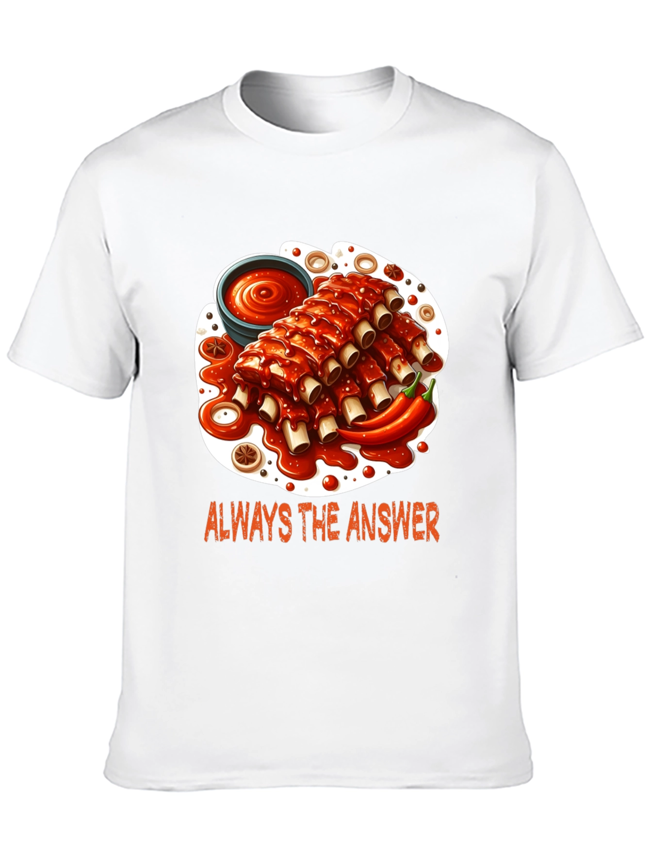 Ribs Graphic T-Shirt - Always the Answer