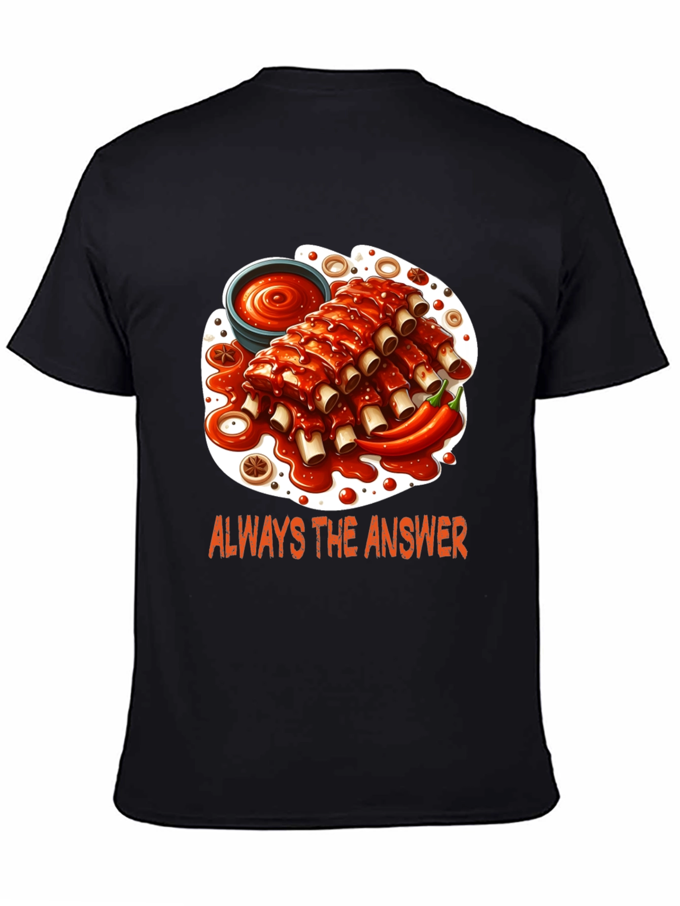 Ribs Graphic T-Shirt - Always the Answer