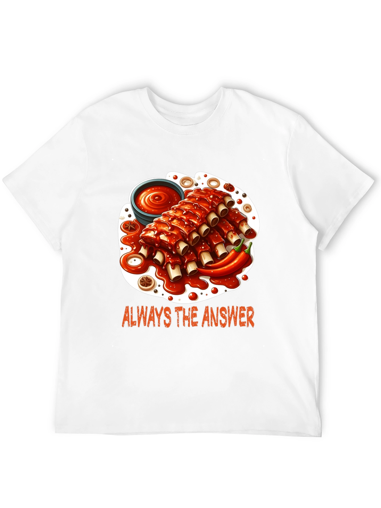 Ribs Graphic T-Shirt - Always the Answer
