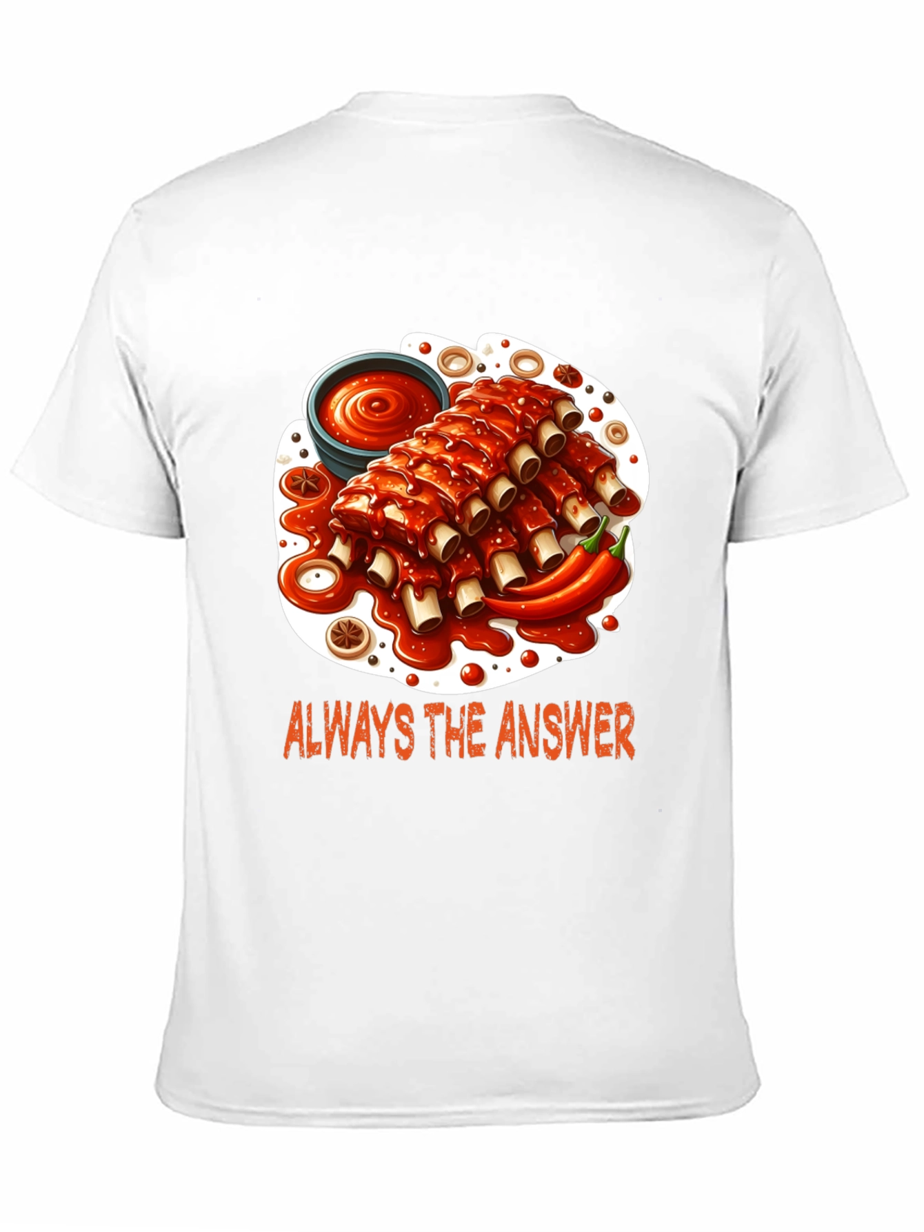 Ribs Graphic T-Shirt - Always the Answer