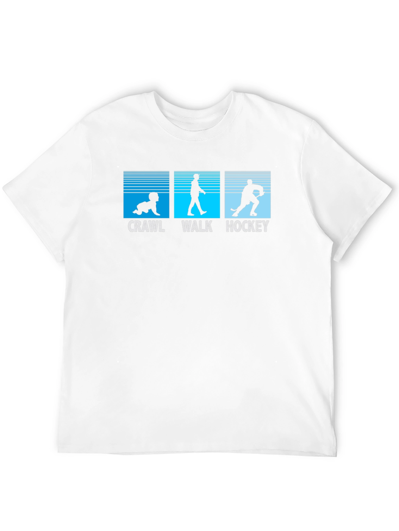 Crawl Walk Hockey T-Shirt - Evolution Tee