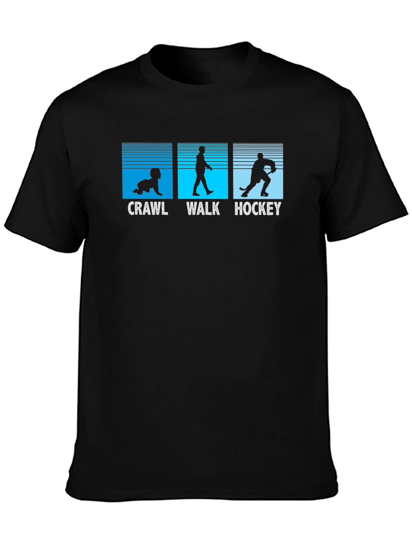 Crawl Walk Hockey T-Shirt - Evolution Tee