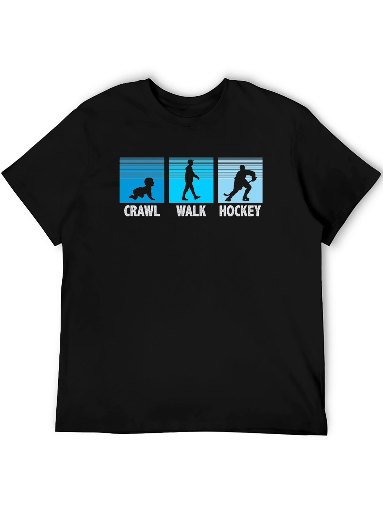 Crawl Walk Hockey T-Shirt - Evolution Tee