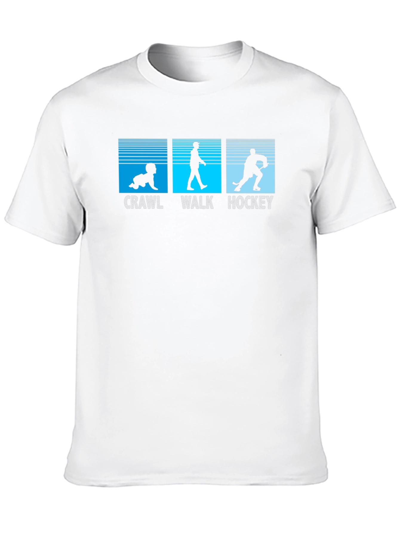 Crawl Walk Hockey T-Shirt - Evolution Tee
