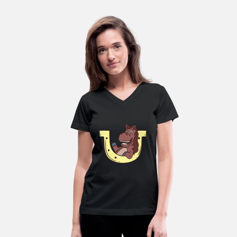 Rider Funny Horse Riding Horseshoe Gift Comic