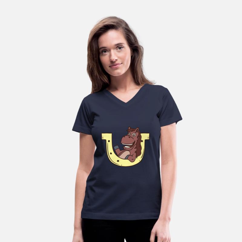 Rider Funny Horse Riding Horseshoe Gift Comic