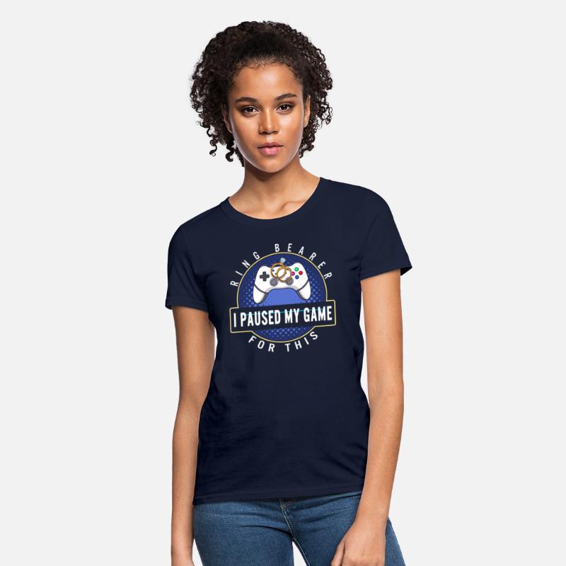 Ring Bearer Shirt, Ring Bearer I Paused My Game