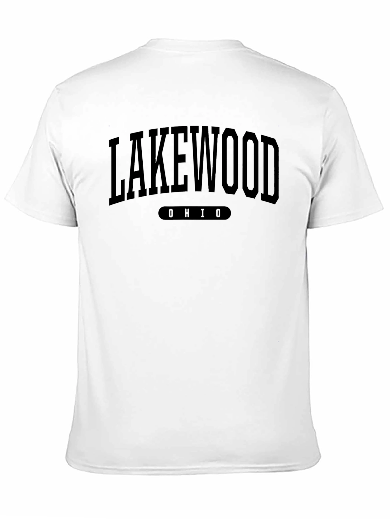 Lakewood Ohio Graphic Tee - Classic Black T-Shirt