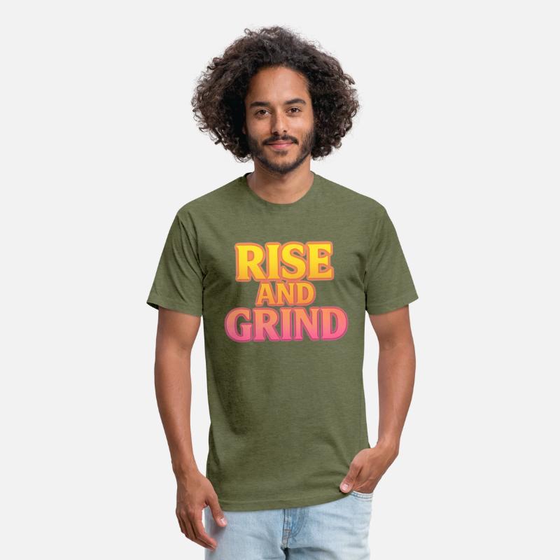 Rise and Grind – Motivational Sunrise Gradient Qu