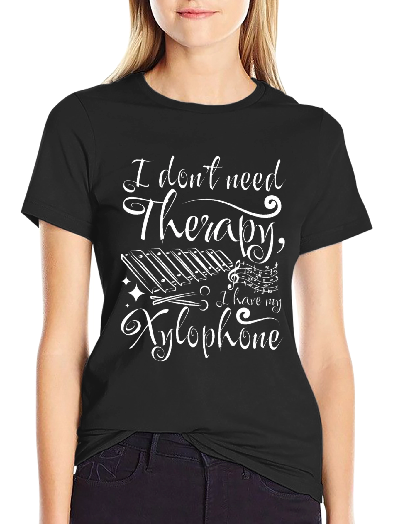 Therapy Xylophone T-Shirt - Music Lover Tee