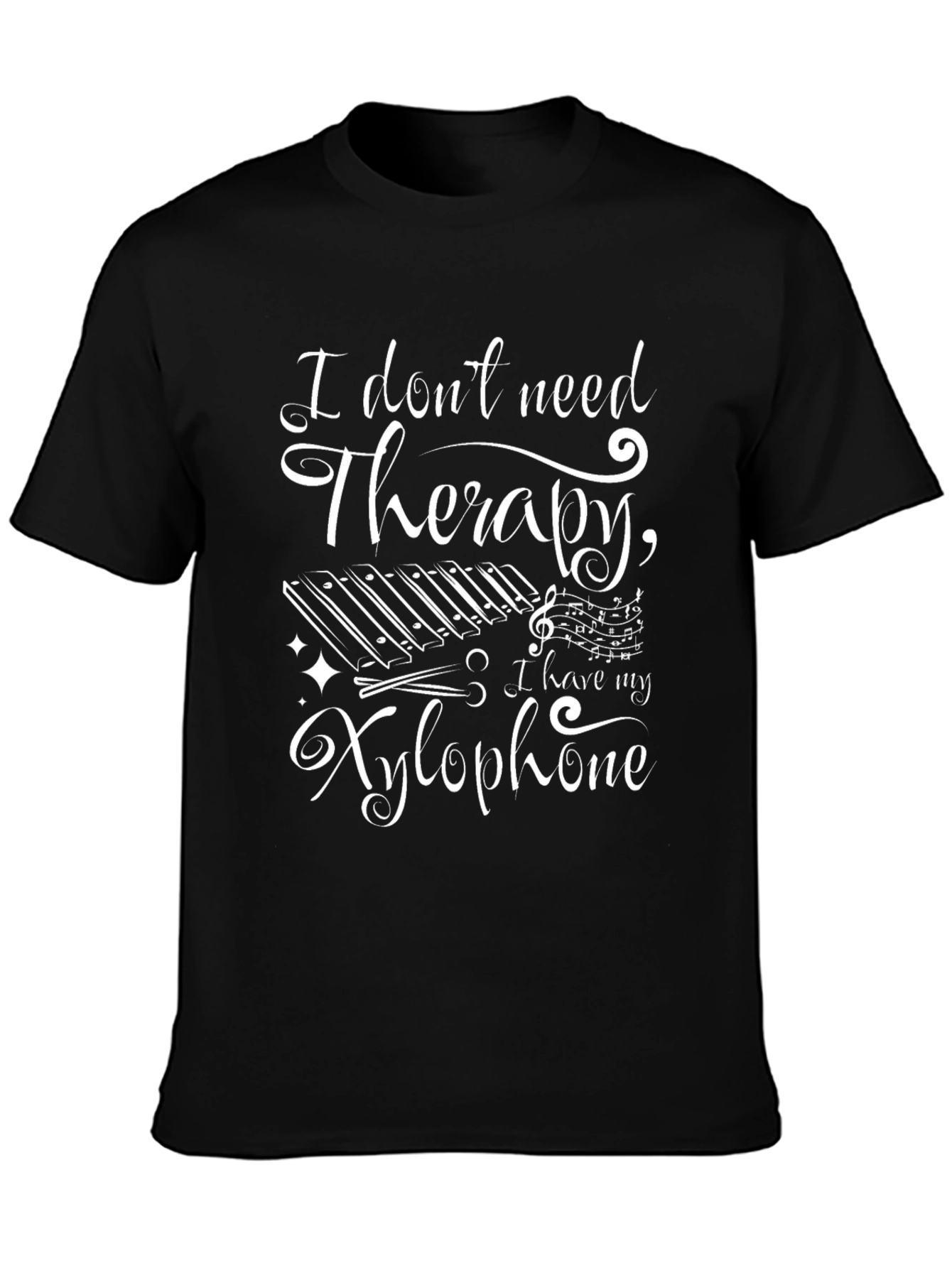 Therapy Xylophone T-Shirt - Music Lover Tee