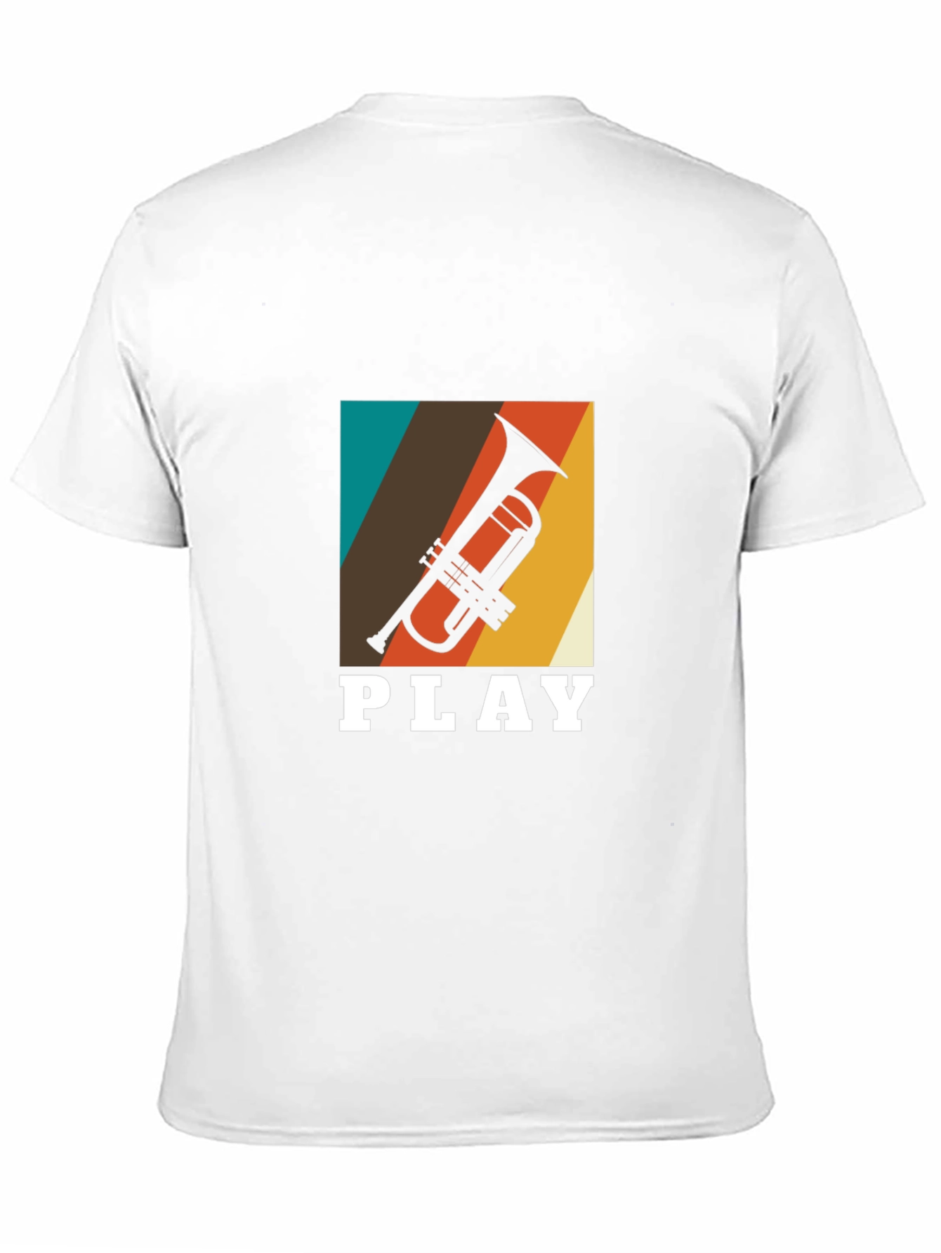 Retro Trumpet Player T-Shirt