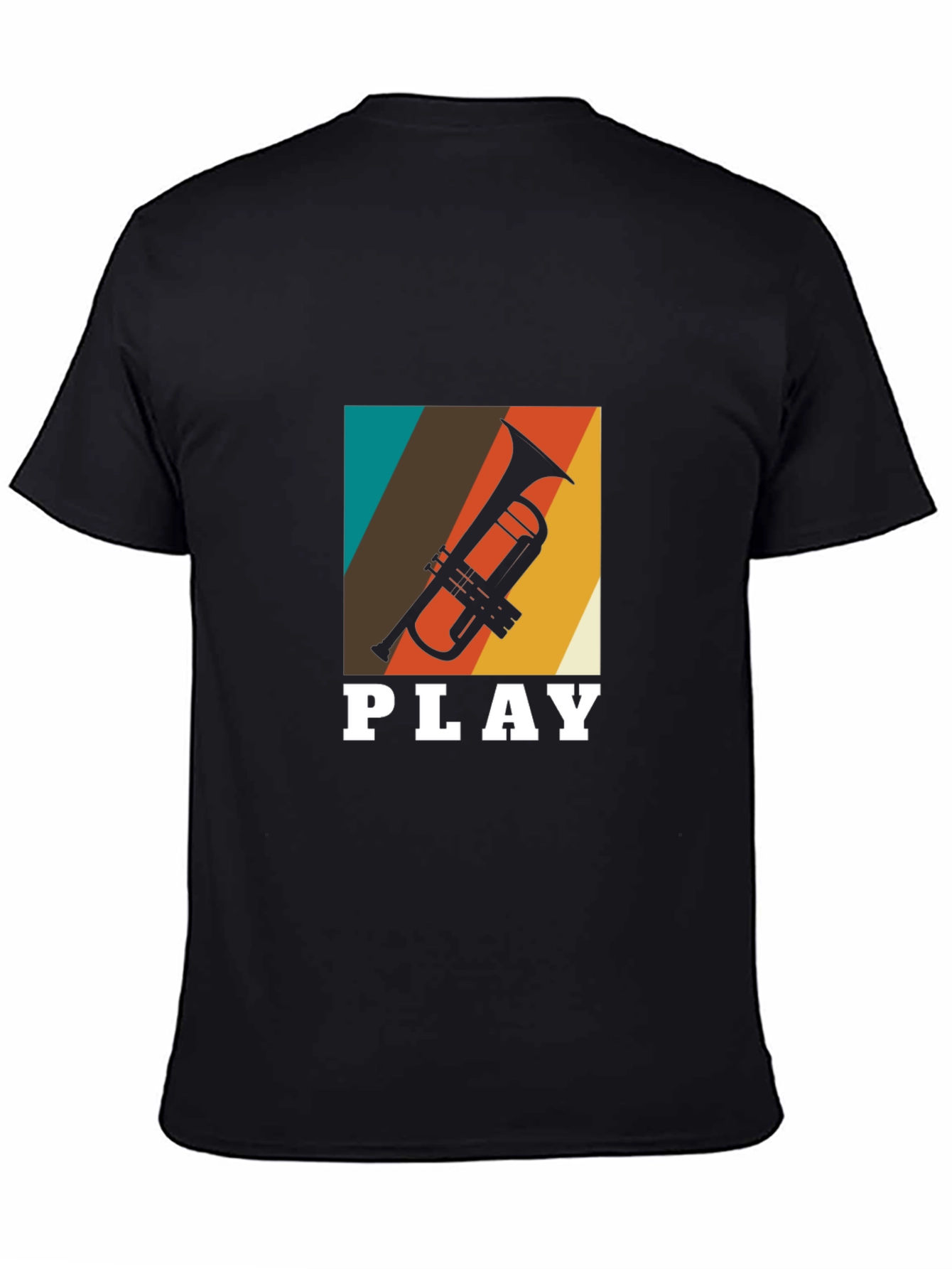 Retro Trumpet Player T-Shirt