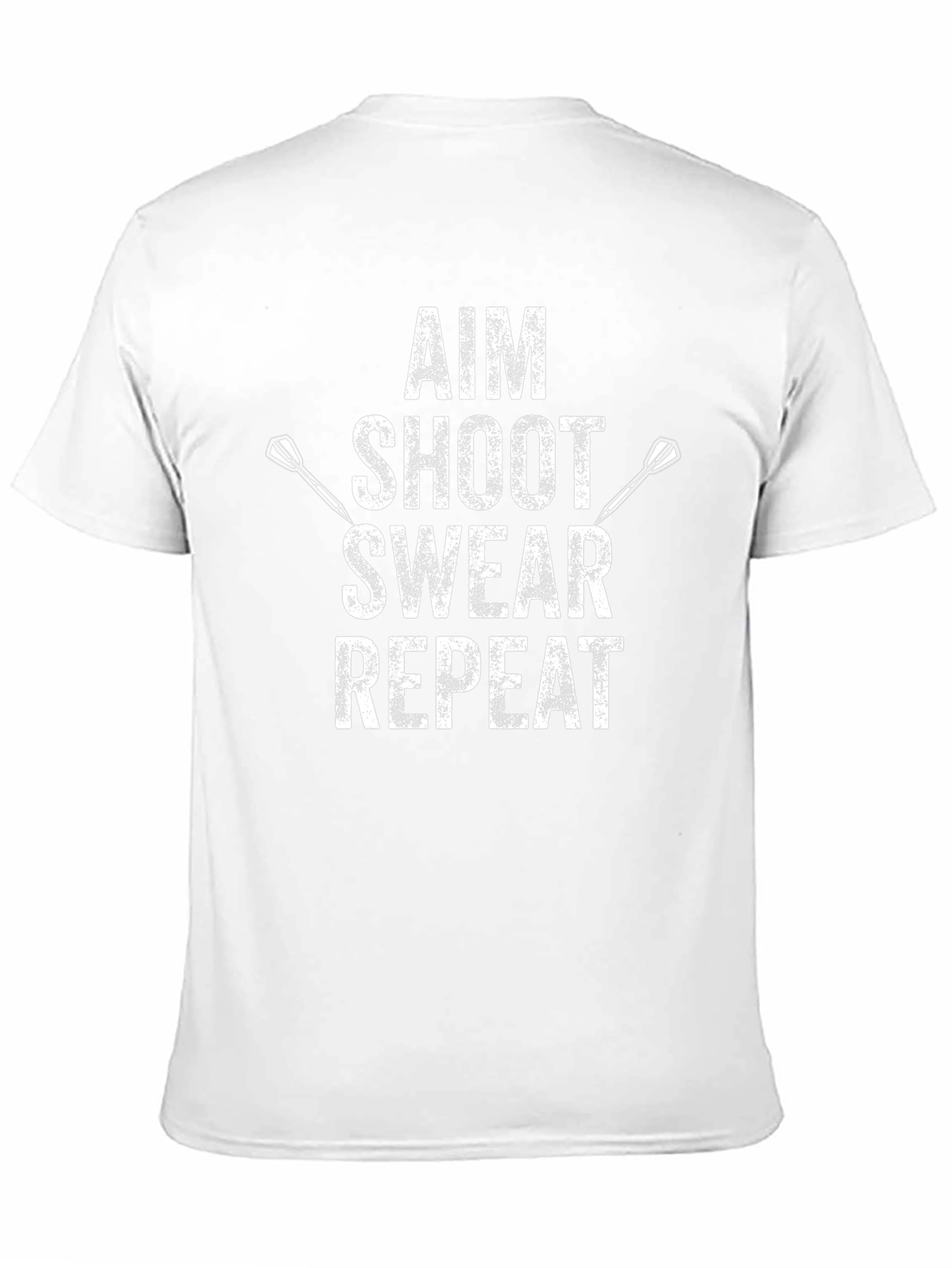 Aim Shoot Swear Repeat Dart T-Shirt