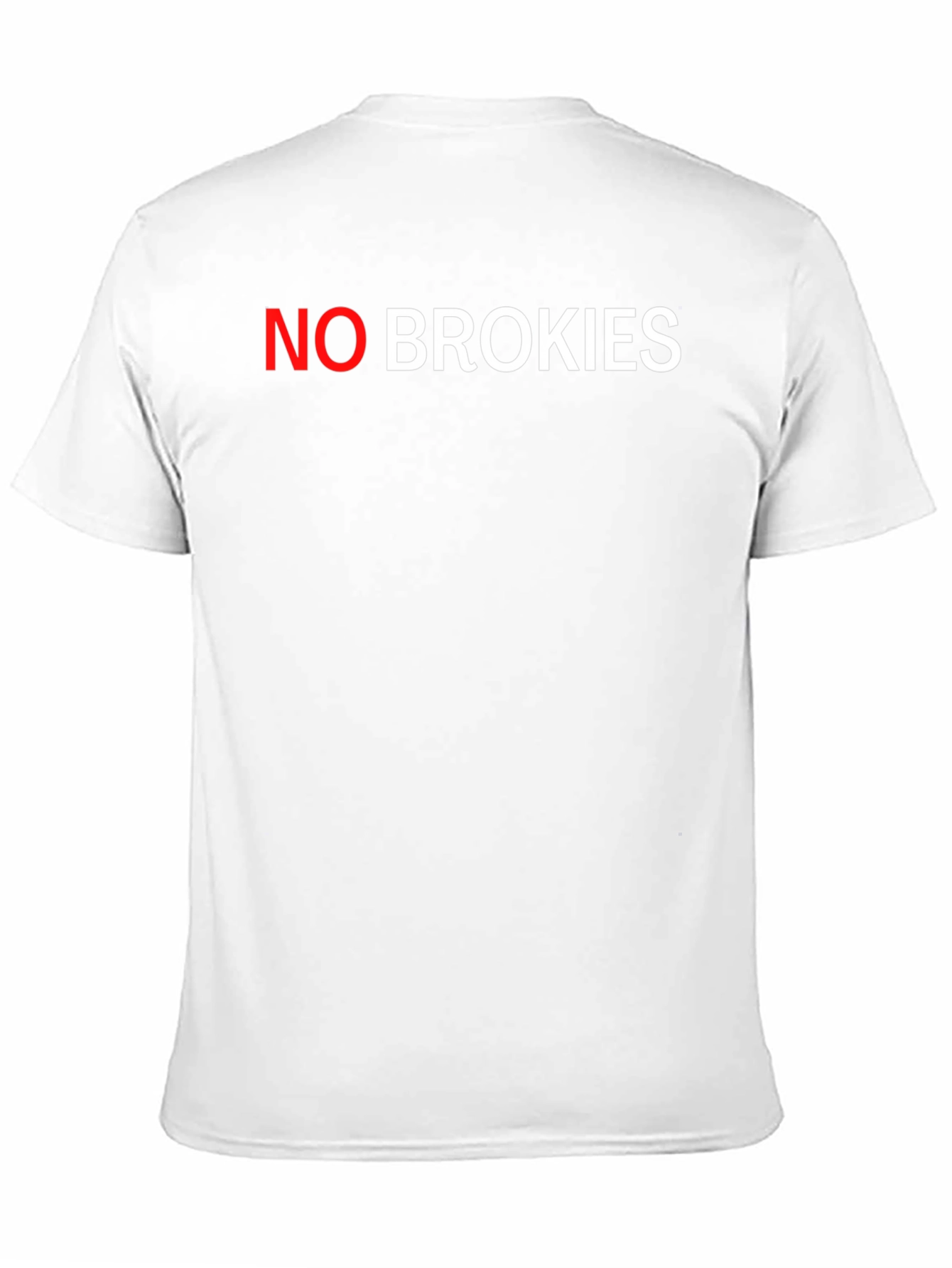 No Brokies Black T-Shirt