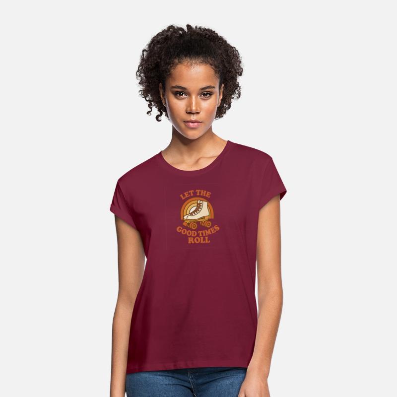Roller Skate Vintage Sunset Design