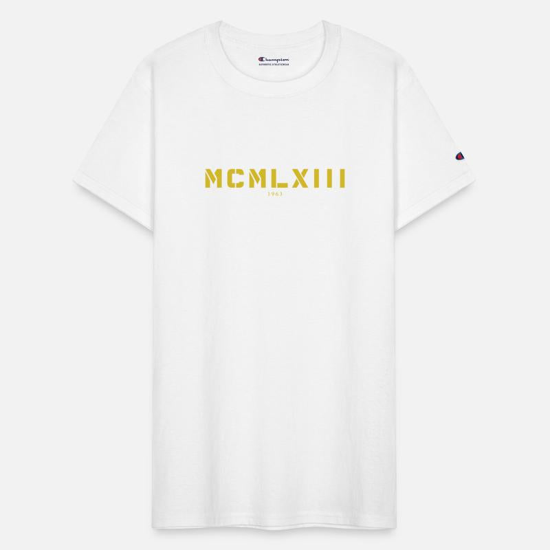 Roman numeral Year of birth Made in 1963