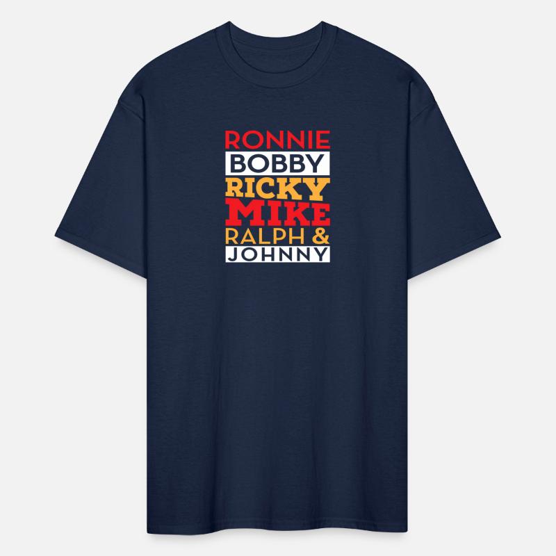 Ronnie Bobby Ricky Mike Ralph And Johnny