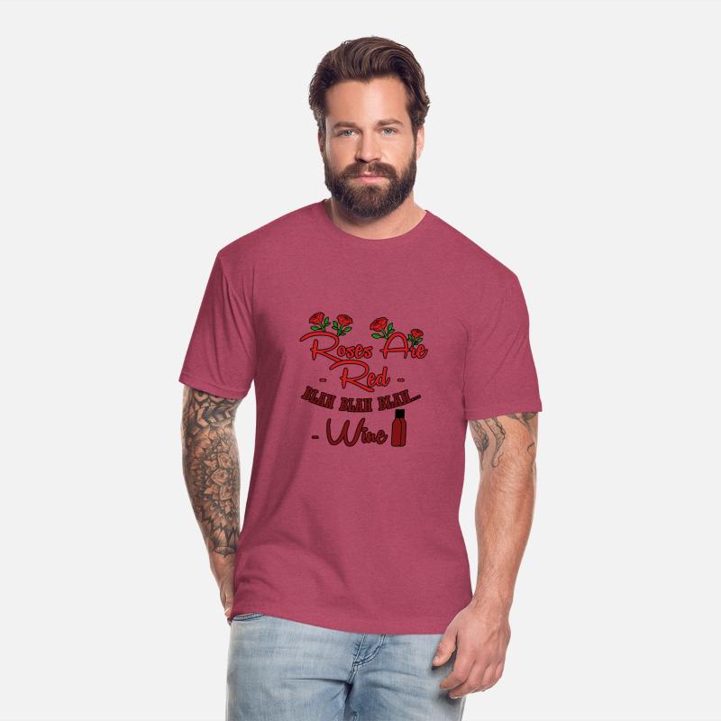 Roses are Red Blah Blah Blah Wine Funny Unisex