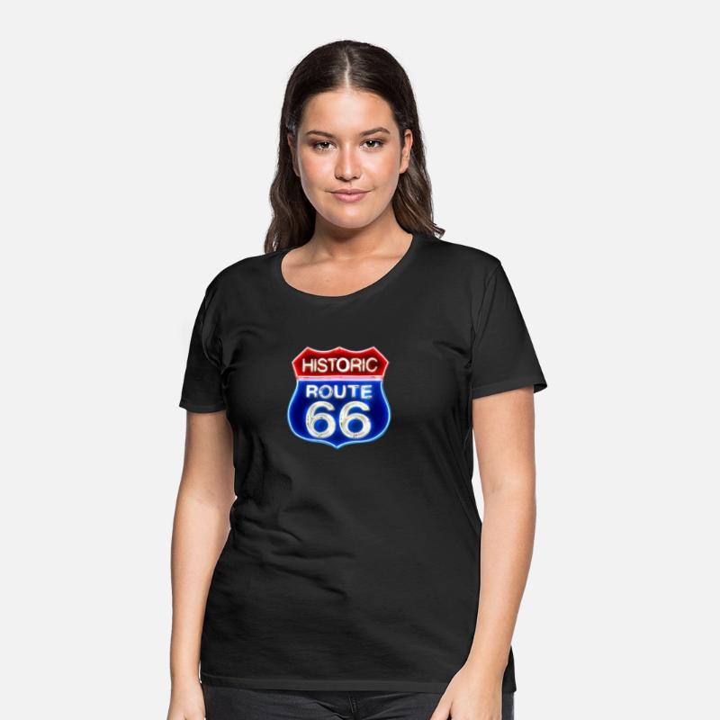 Route 66 neon sign