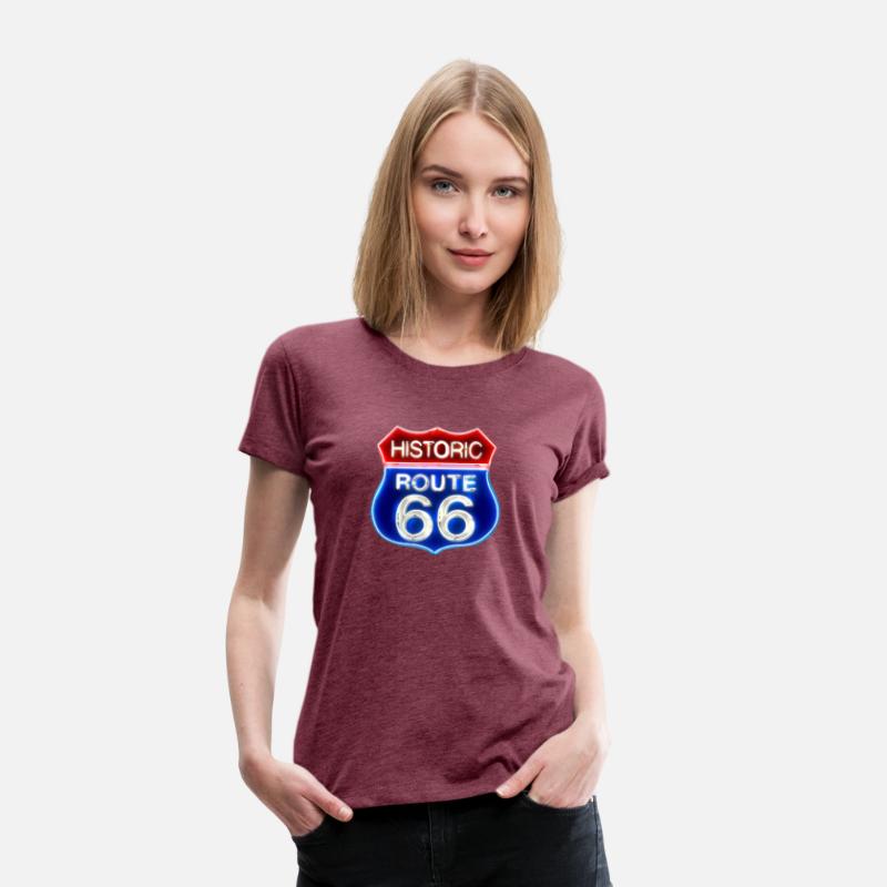 Route 66 neon sign