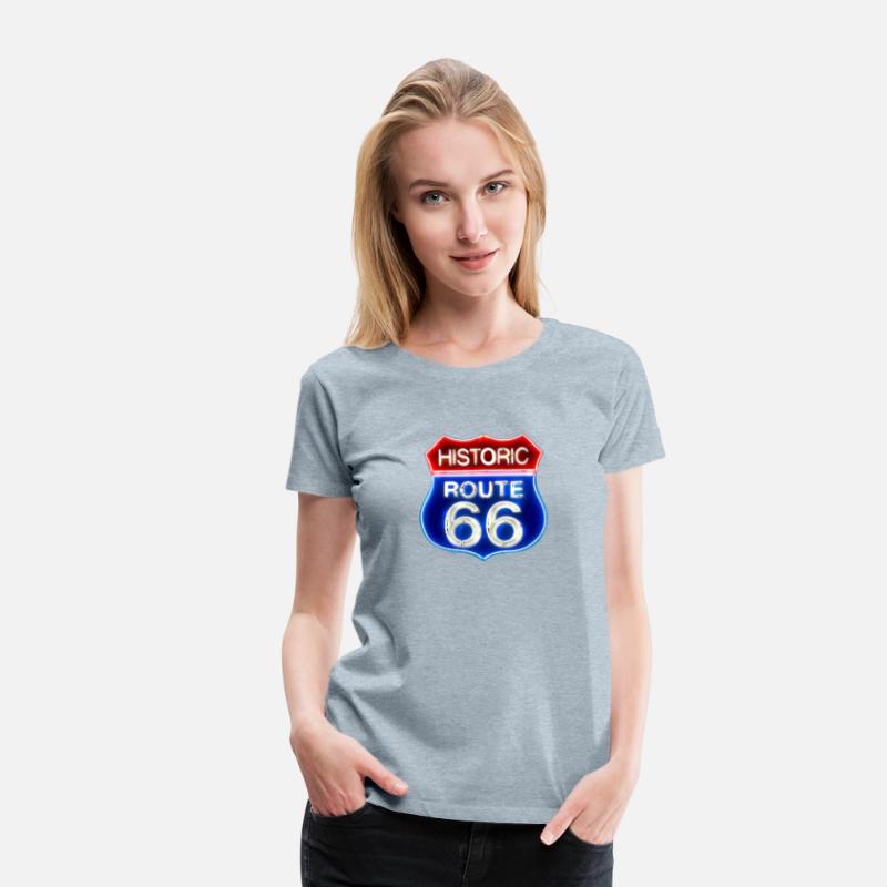Route 66 neon sign