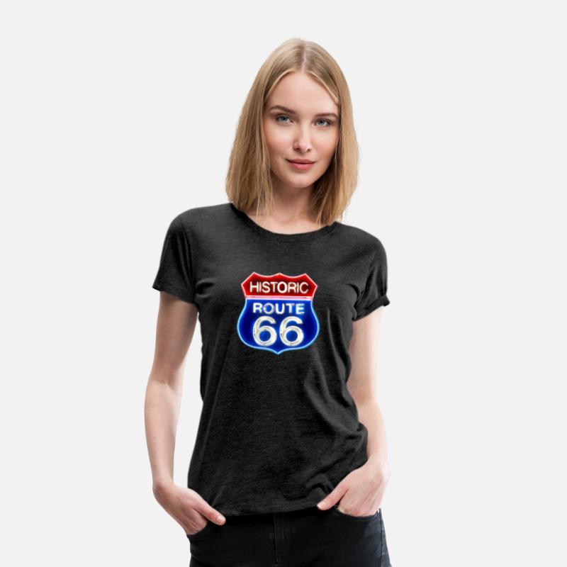 Route 66 neon sign