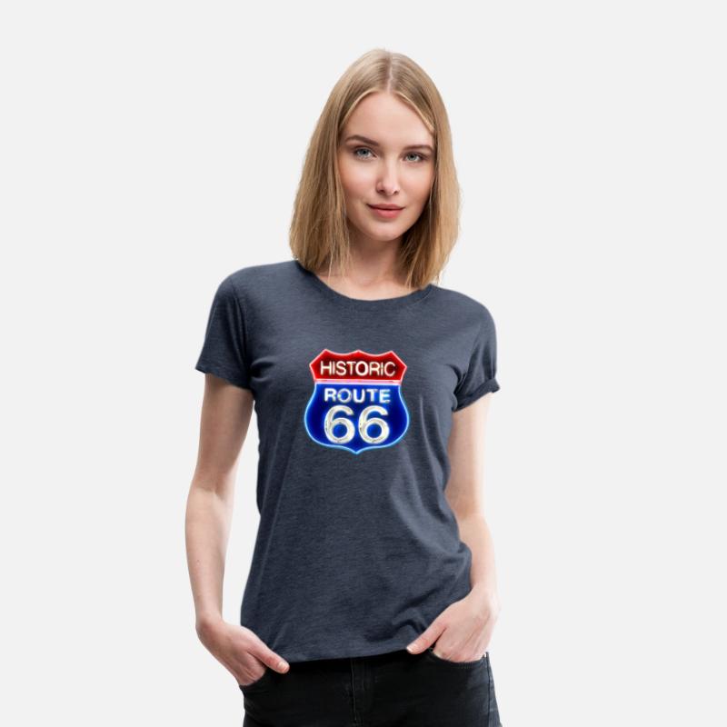 Route 66 neon sign