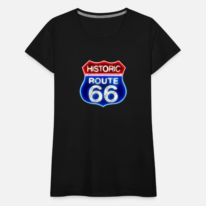 Route 66 neon sign