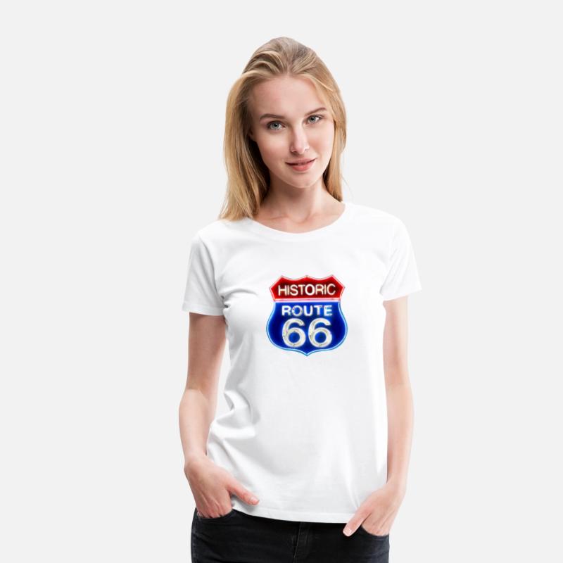 Route 66 neon sign