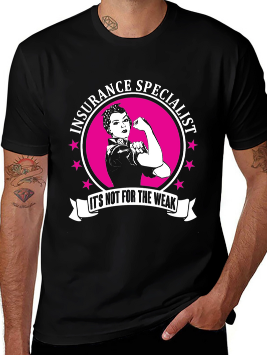 Insurance Specialist Unisex T-Shirt - Rosie the Riveter Style