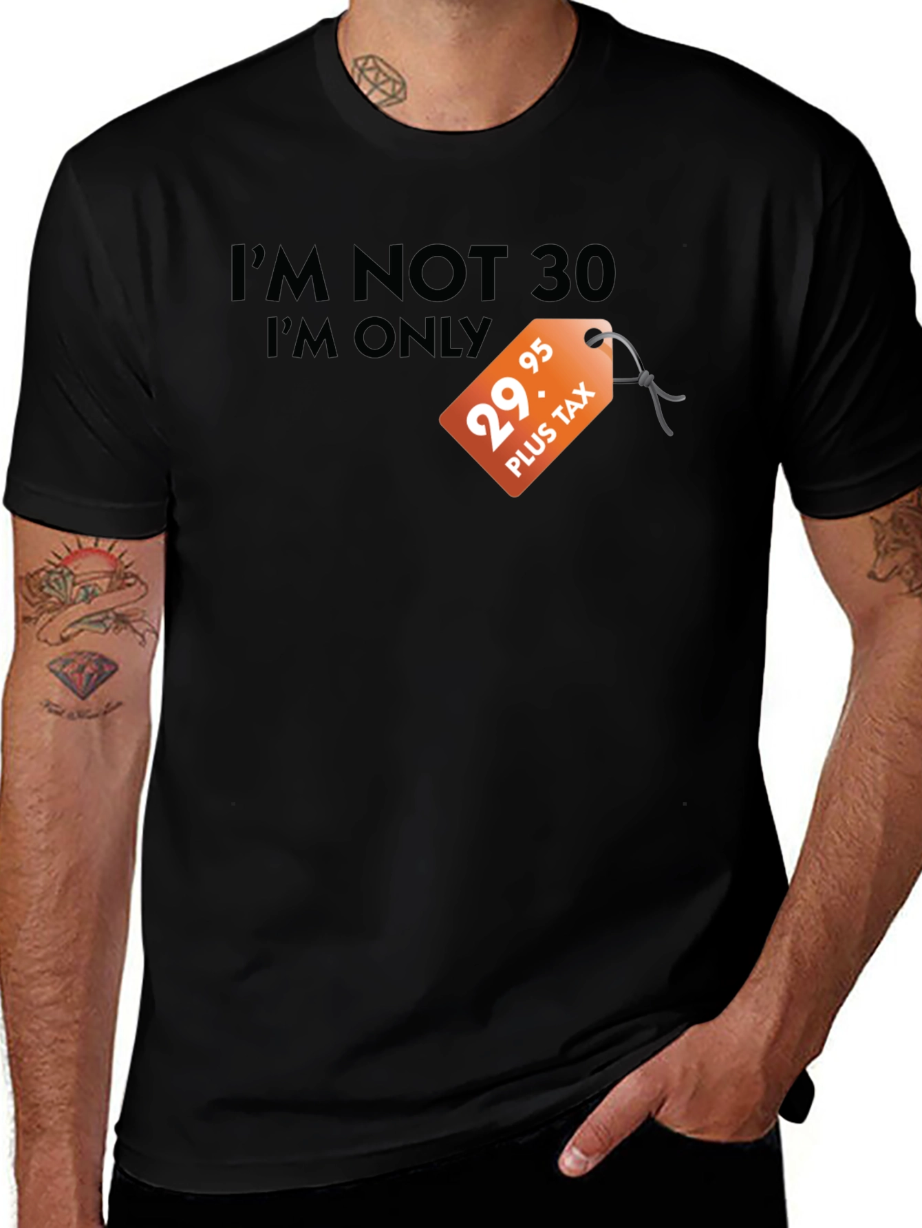 Funny Im Not 30 T-Shirt