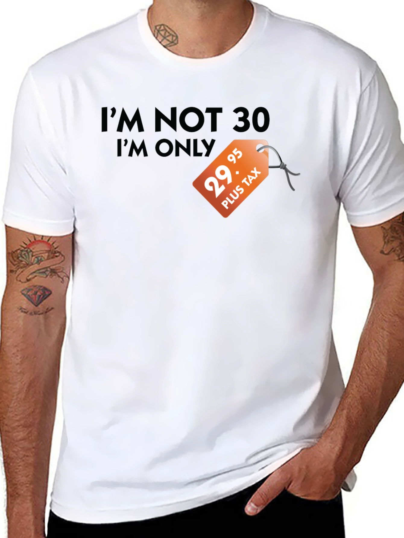 Funny Im Not 30 T-Shirt