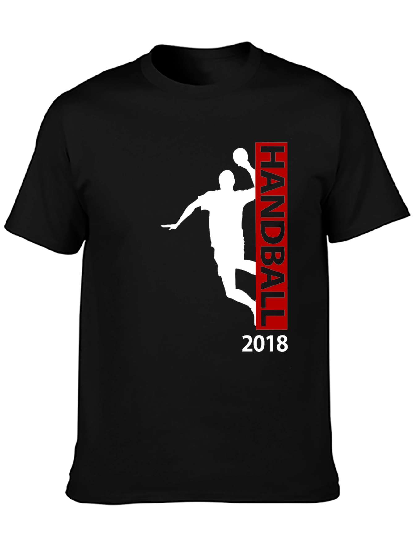Handball 2018 T-Shirt Black
