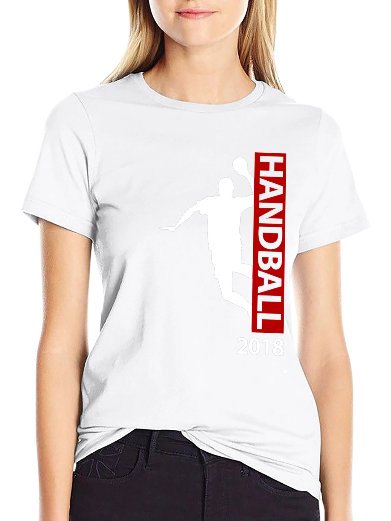 Handball 2018 T-Shirt Black