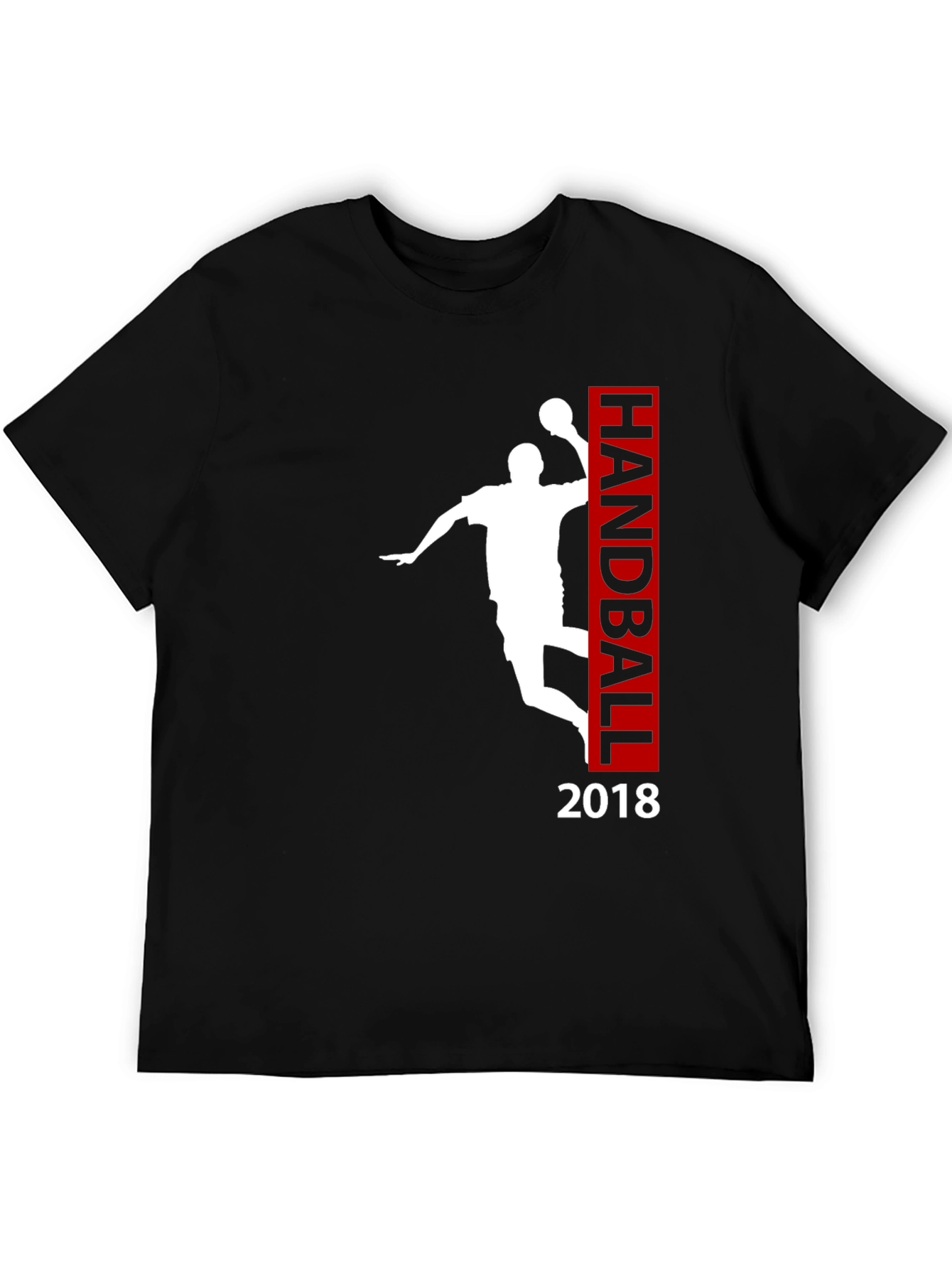 Handball 2018 T-Shirt Black