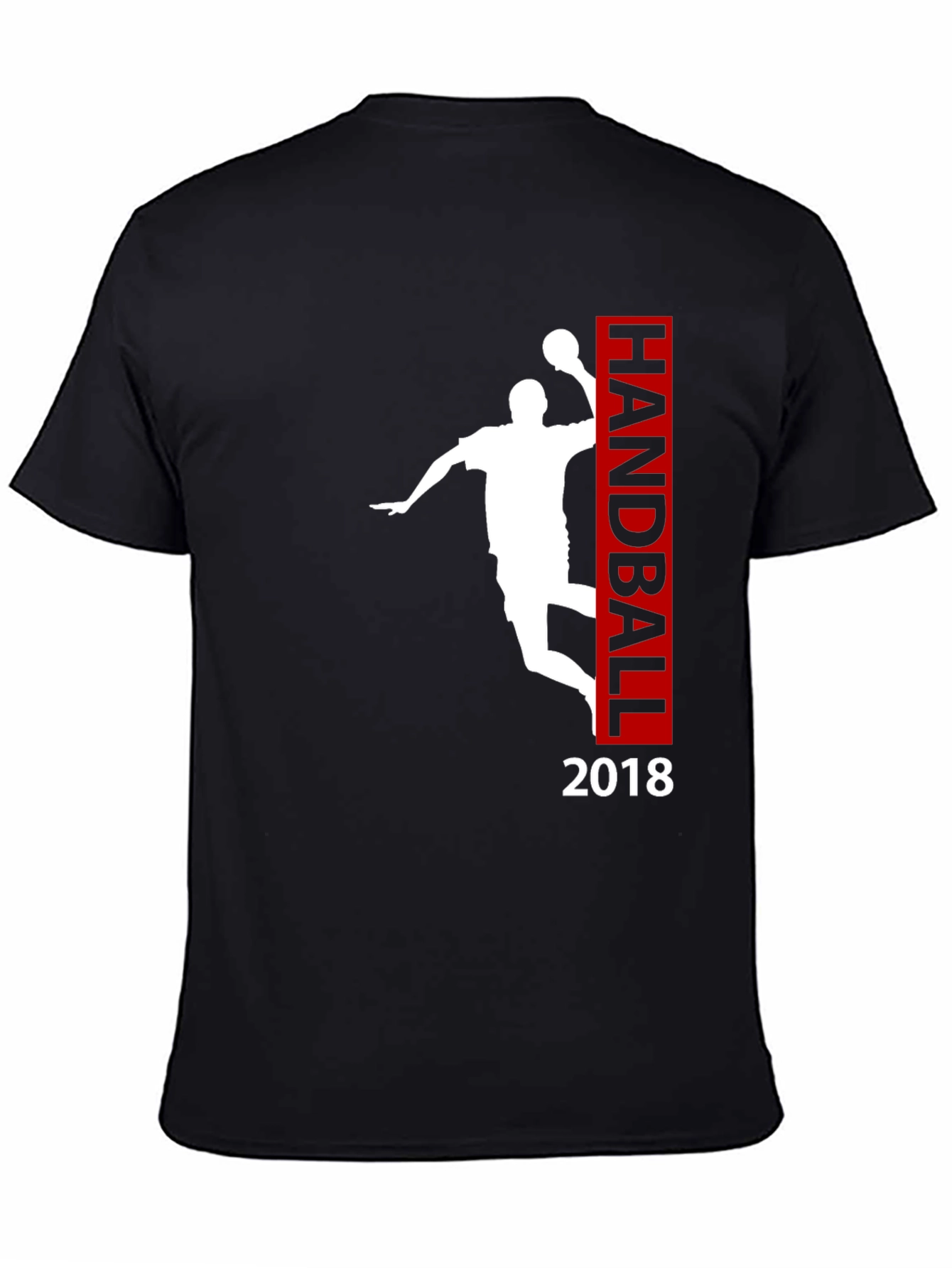 Handball 2018 T-Shirt Black