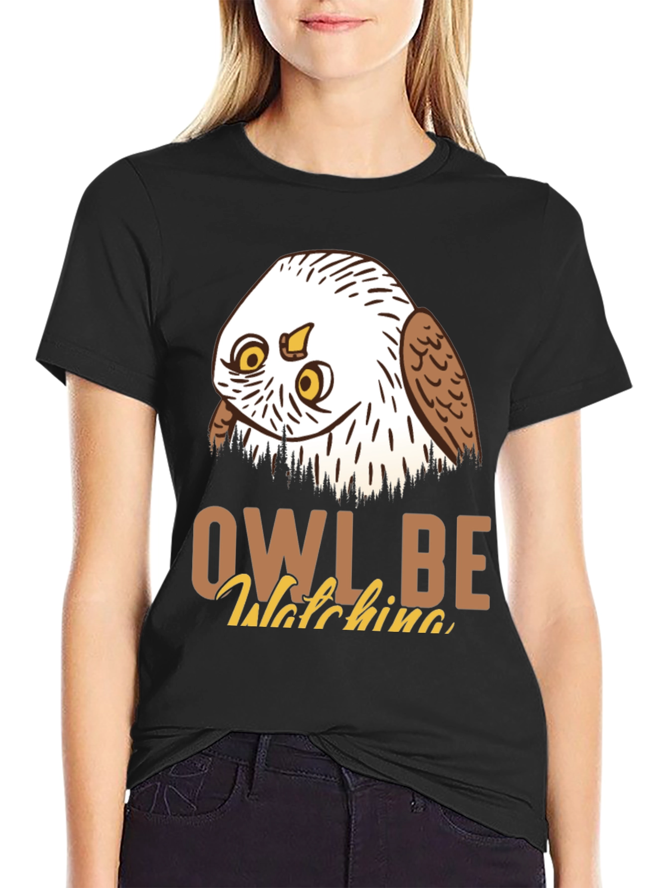 Owl Be Watching Graphic Tee