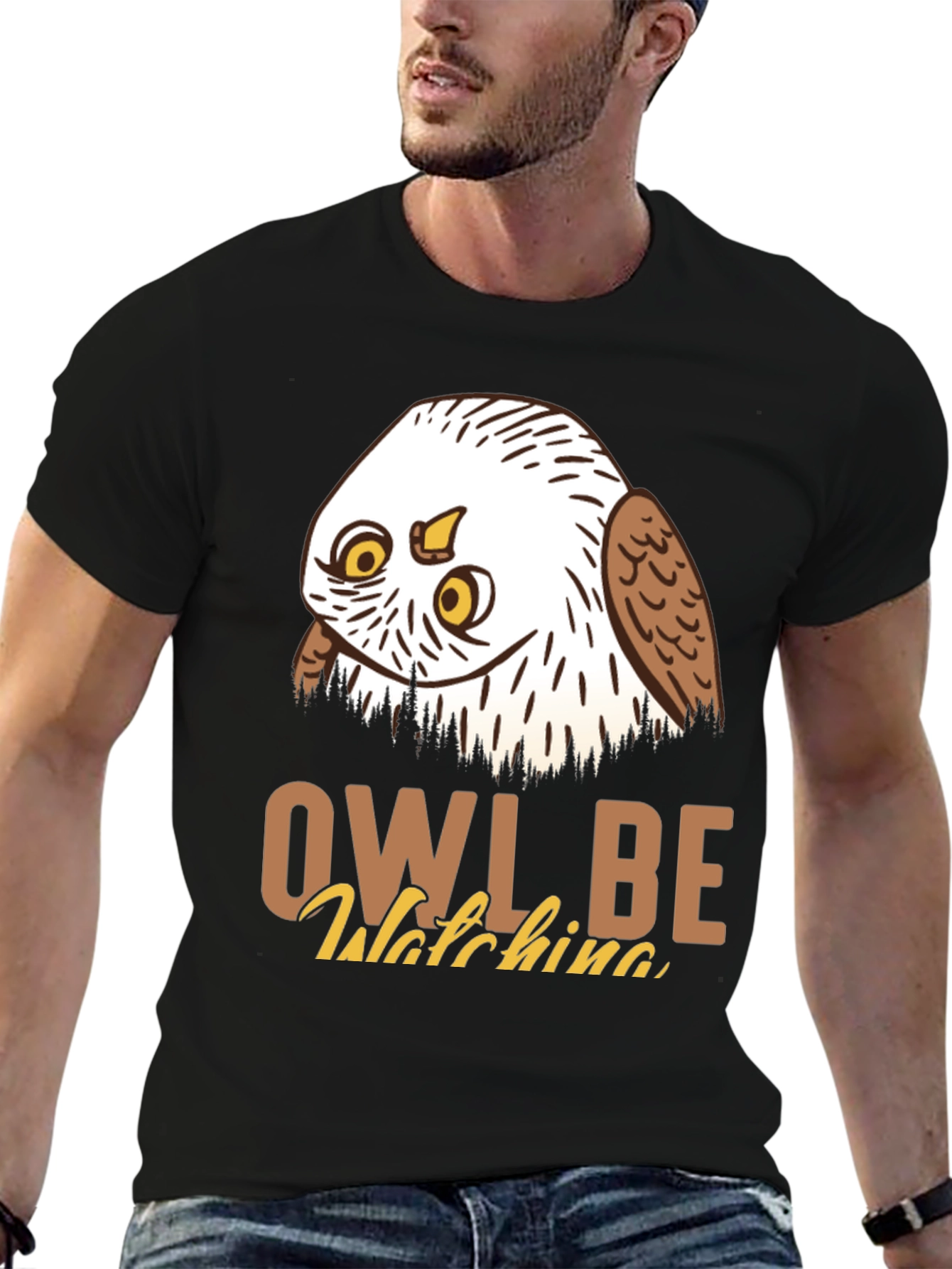 Owl Be Watching Graphic Tee