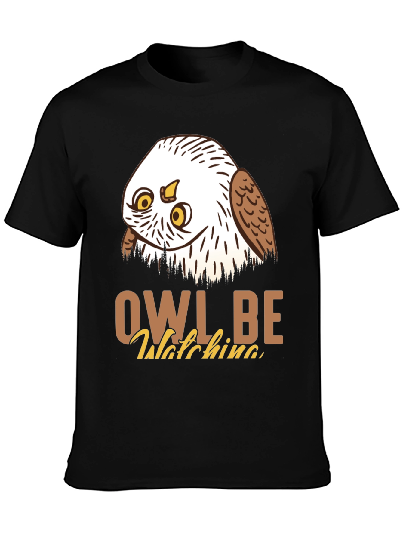 Owl Be Watching Graphic Tee
