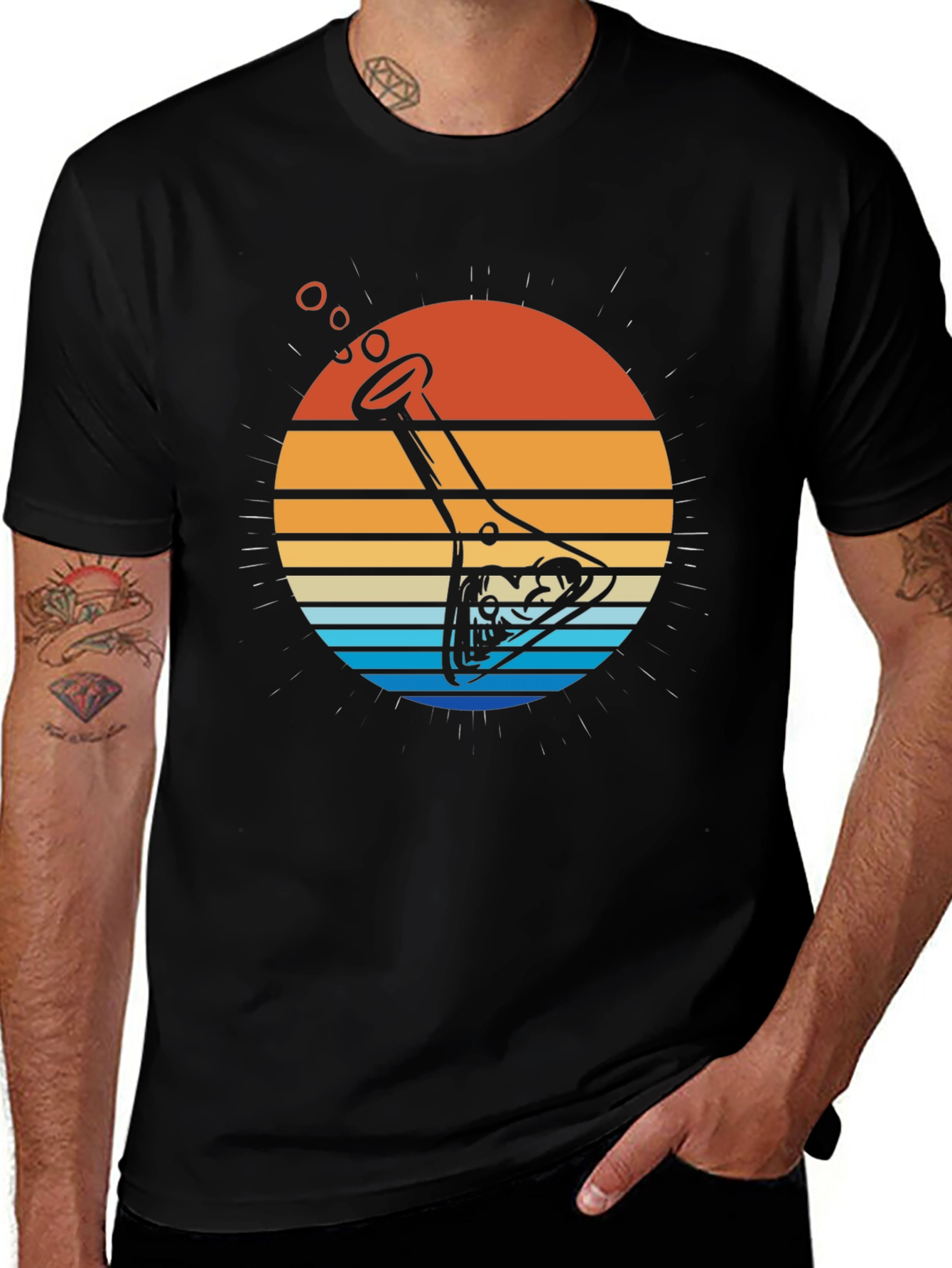 Retro Science Beaker T-Shirt