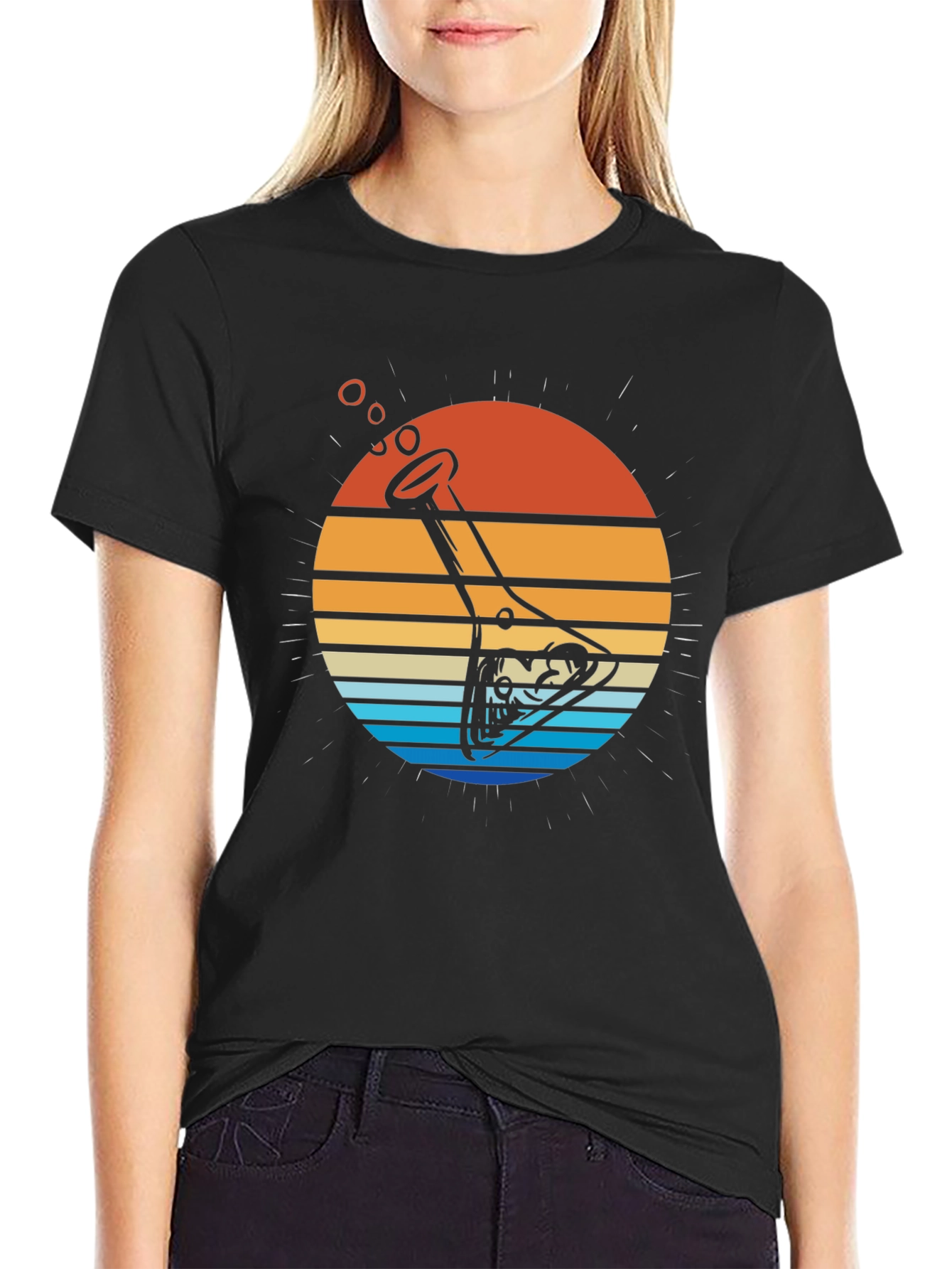 Retro Science Beaker T-Shirt