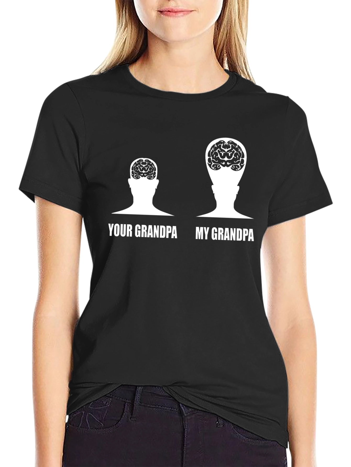 Funny Grandpa Brain T-Shirt
