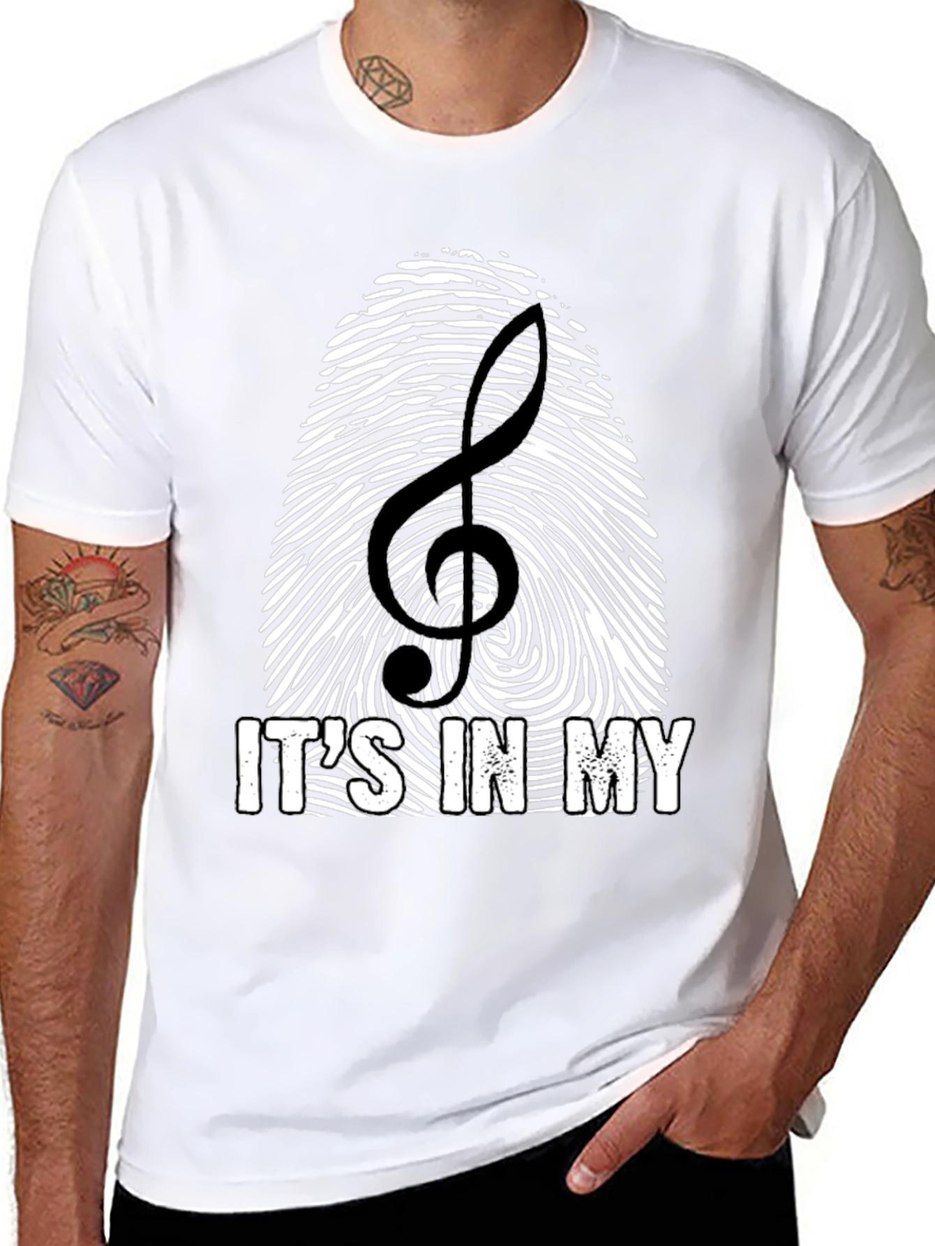 Music Is In My DNA T-Shirt