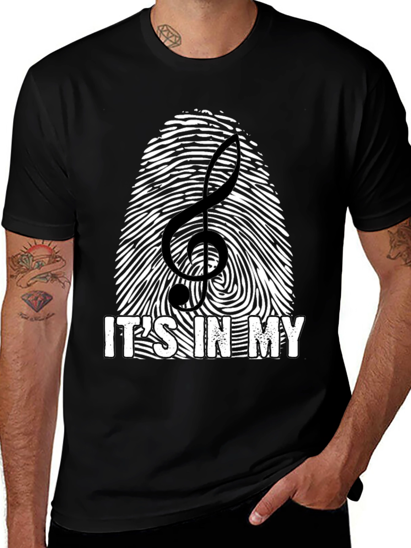 Music Is In My DNA T-Shirt