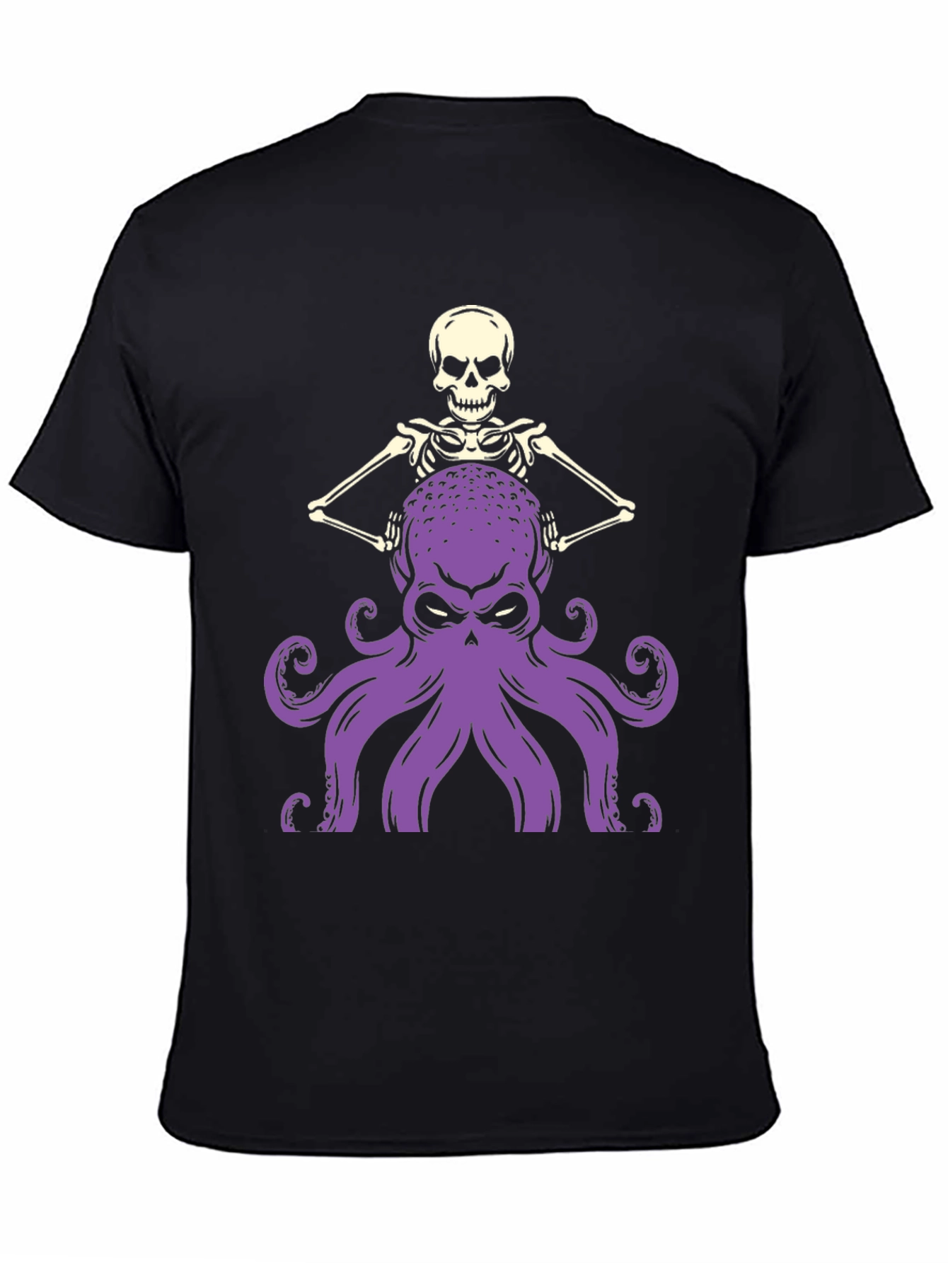 Skull Octopus Graphic T-Shirt