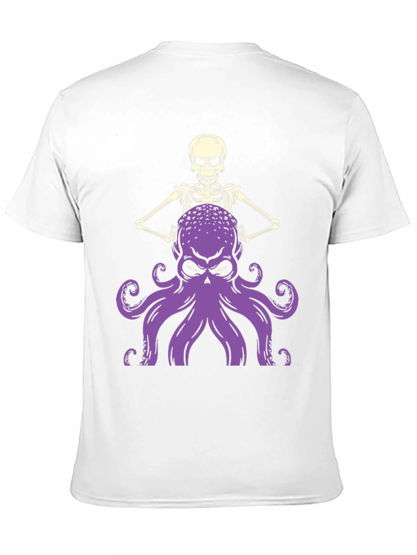 Skull Octopus Graphic T-Shirt