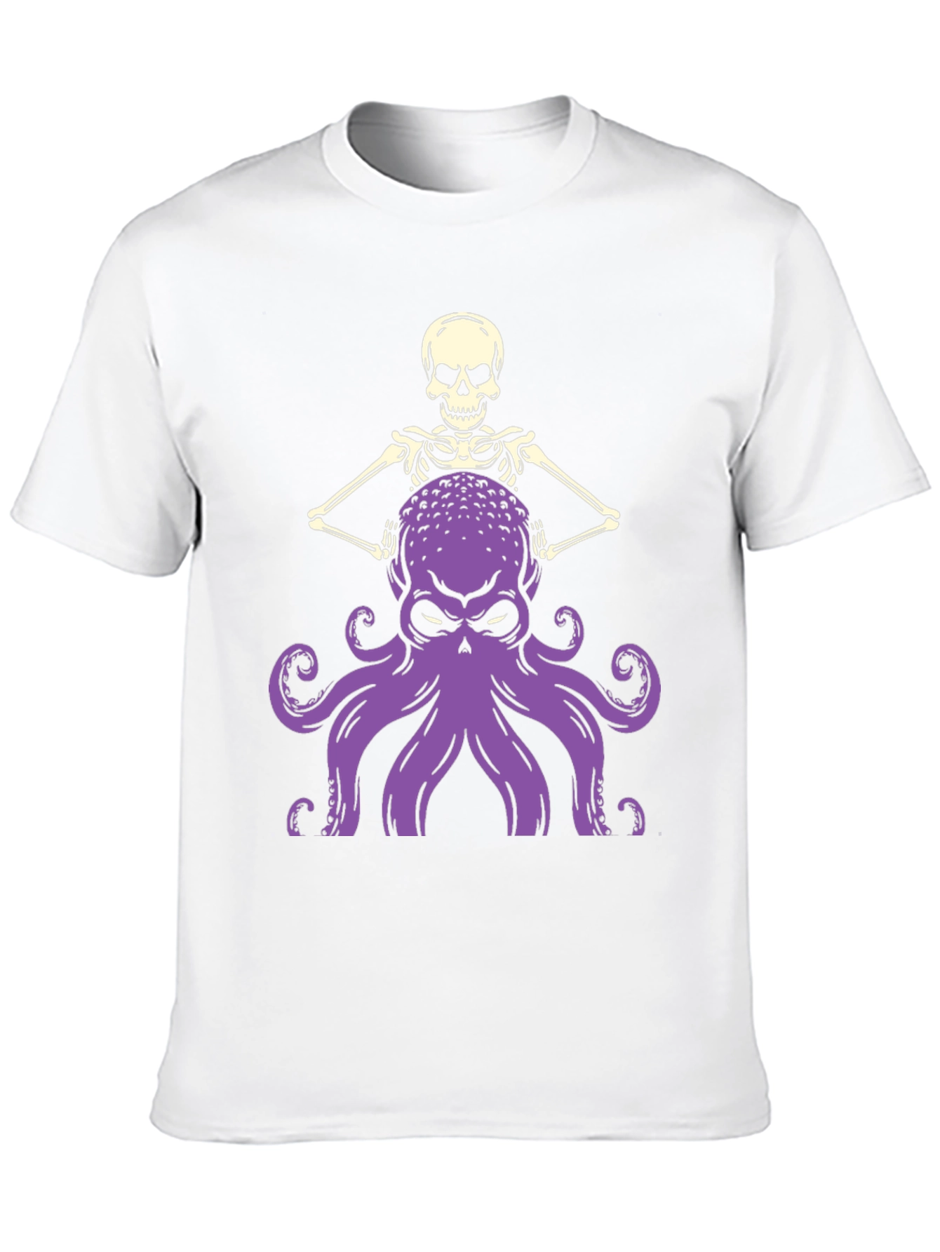 Skull Octopus Graphic T-Shirt