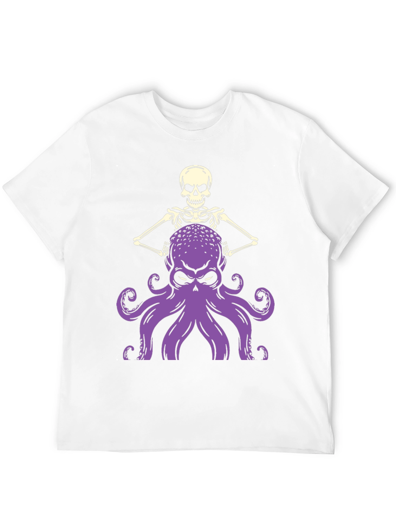 Skull Octopus Graphic T-Shirt