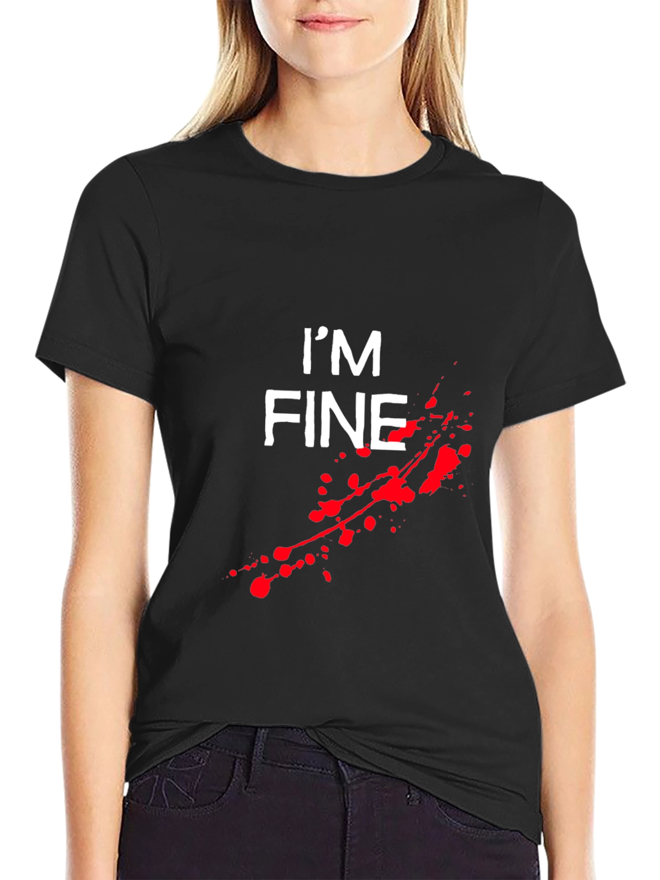 Im Fine T-Shirt - Funny Graphic Tee